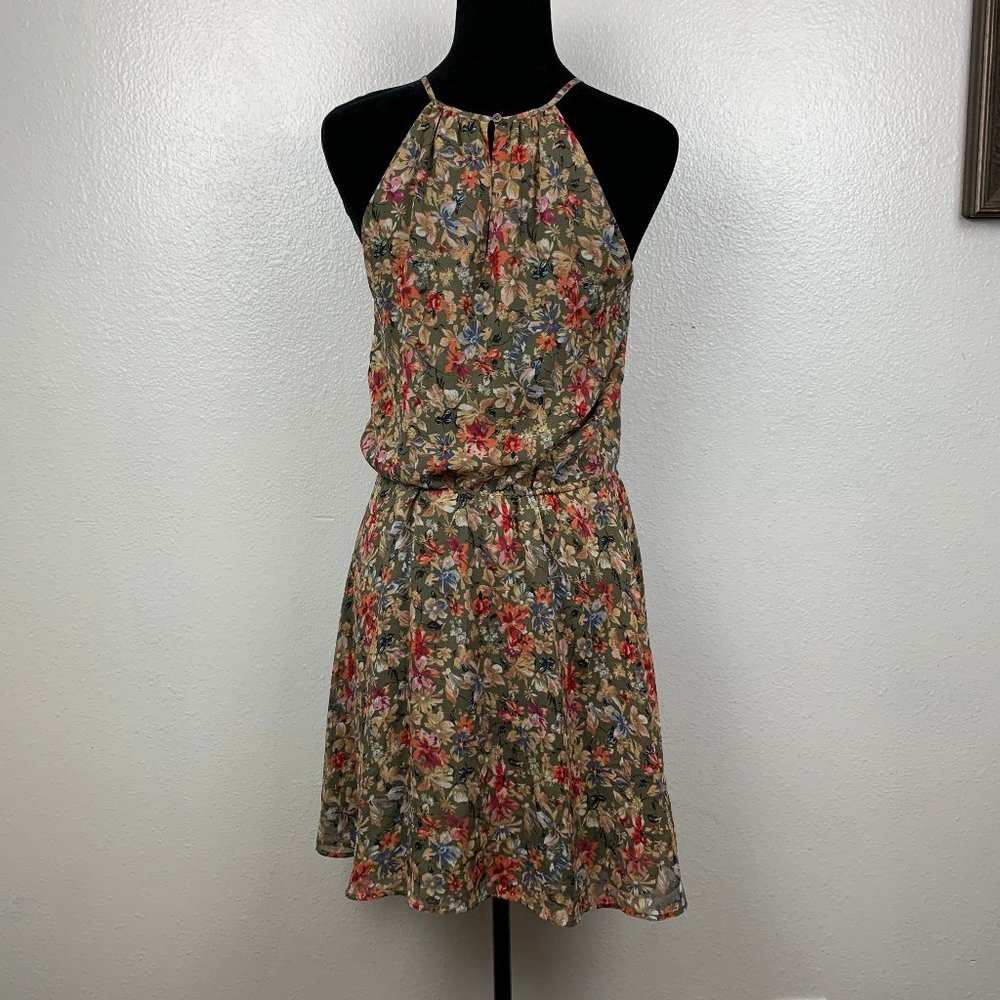 JOIE Reinelde Floral‎ 100% Silk Blouson Dress - Picture 3 of 9
